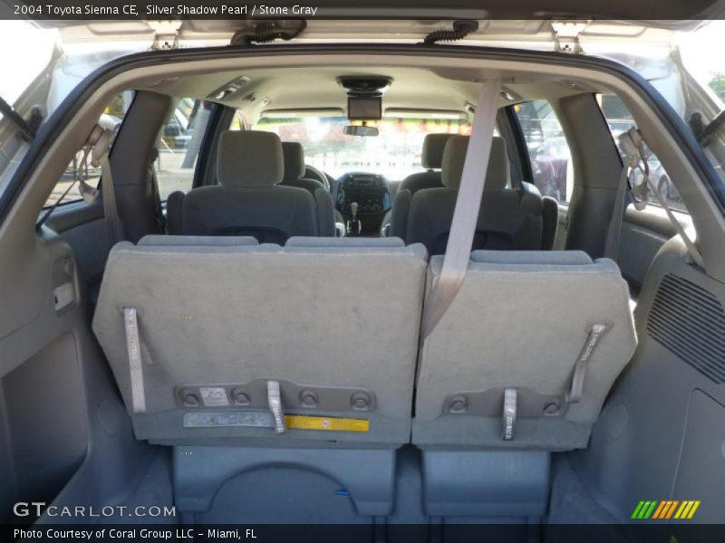 Silver Shadow Pearl / Stone Gray 2004 Toyota Sienna CE