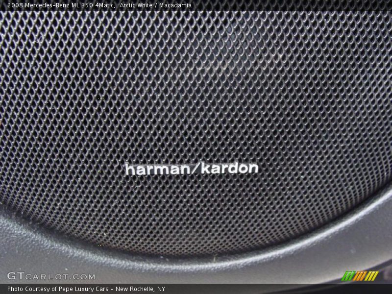 Arctic White / Macadamia 2008 Mercedes-Benz ML 350 4Matic