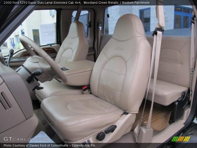  2000 F250 Super Duty Lariat Extended Cab 4x4 Medium Parchment Interior