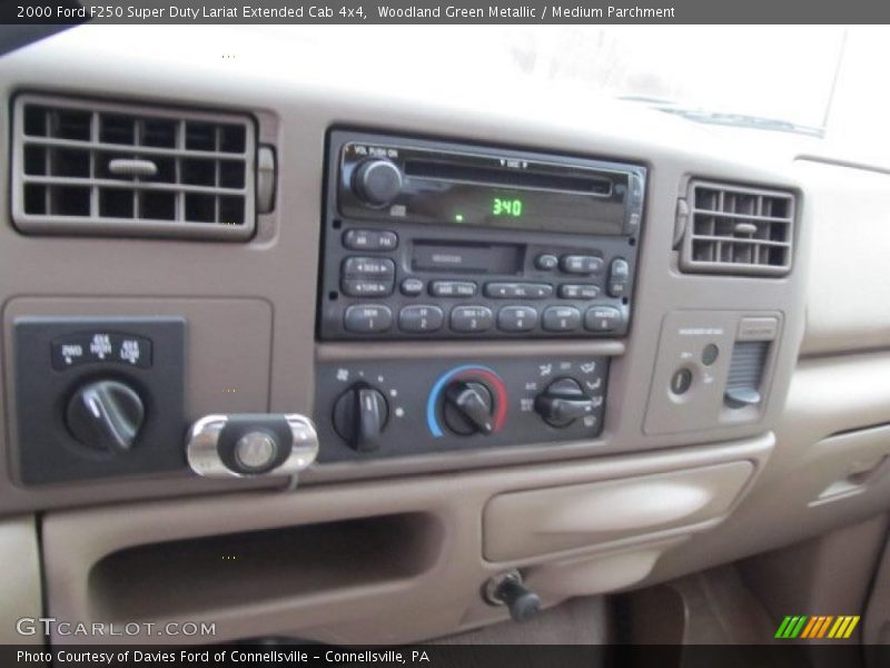 Controls of 2000 F250 Super Duty Lariat Extended Cab 4x4