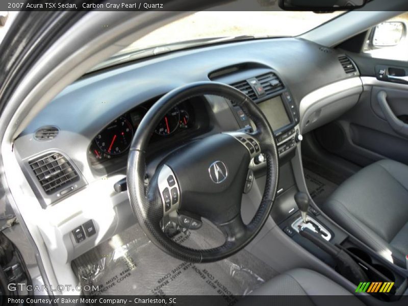 Carbon Gray Pearl / Quartz 2007 Acura TSX Sedan