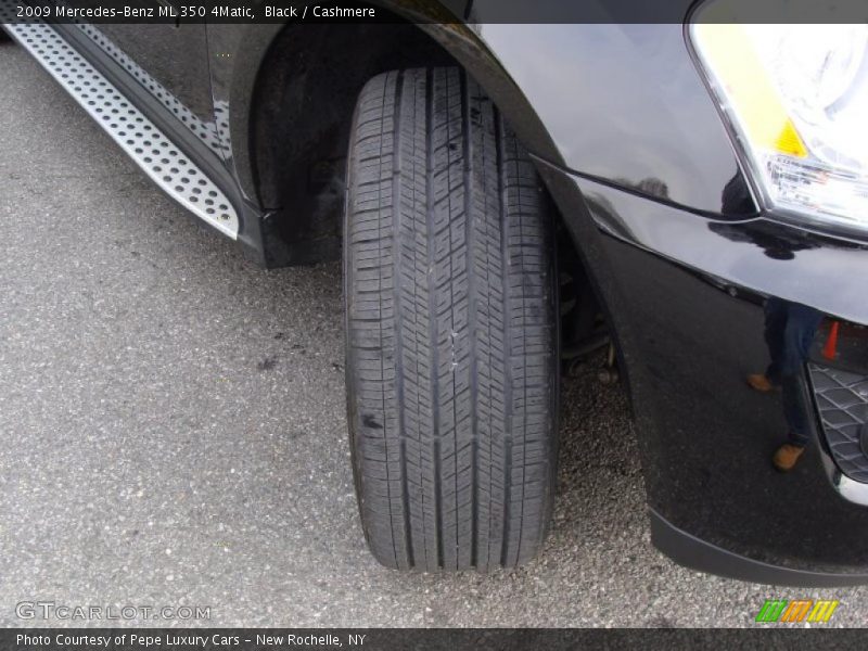Black / Cashmere 2009 Mercedes-Benz ML 350 4Matic