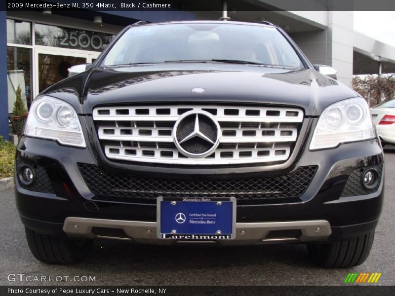 Black / Cashmere 2009 Mercedes-Benz ML 350 4Matic