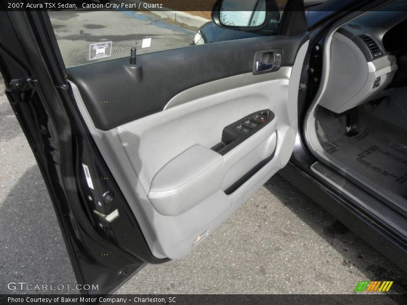 Carbon Gray Pearl / Quartz 2007 Acura TSX Sedan