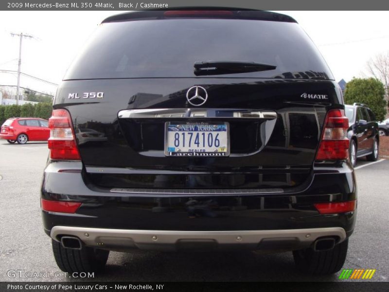 Black / Cashmere 2009 Mercedes-Benz ML 350 4Matic