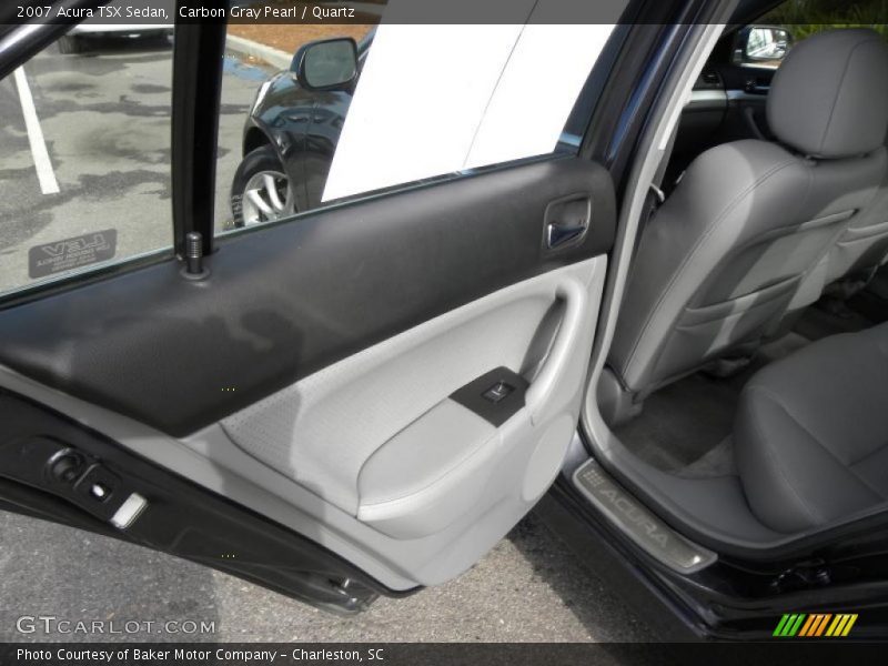 Carbon Gray Pearl / Quartz 2007 Acura TSX Sedan
