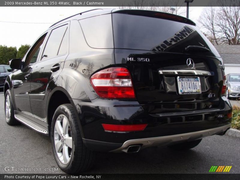 Black / Cashmere 2009 Mercedes-Benz ML 350 4Matic