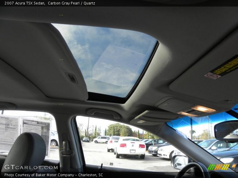Carbon Gray Pearl / Quartz 2007 Acura TSX Sedan