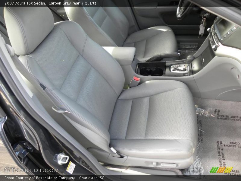 Carbon Gray Pearl / Quartz 2007 Acura TSX Sedan