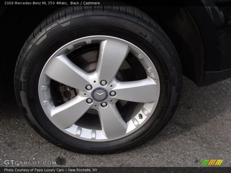 Black / Cashmere 2009 Mercedes-Benz ML 350 4Matic