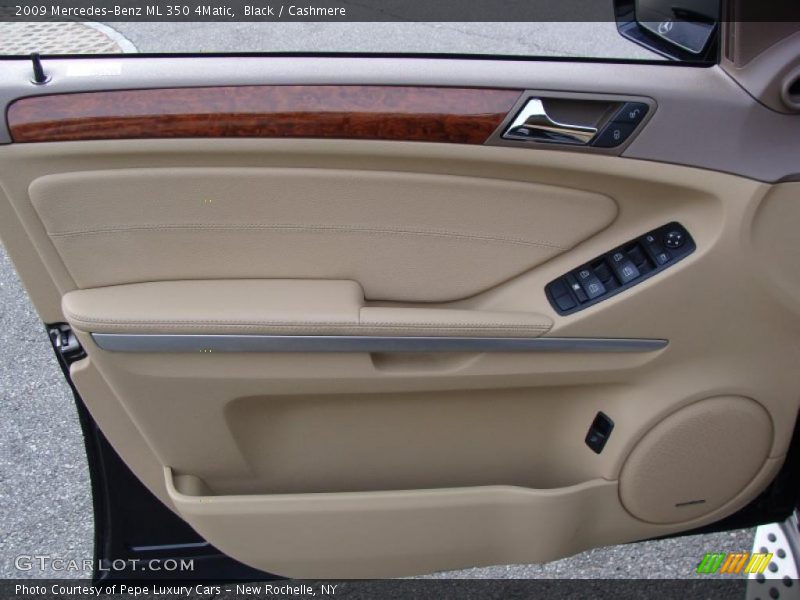 Black / Cashmere 2009 Mercedes-Benz ML 350 4Matic