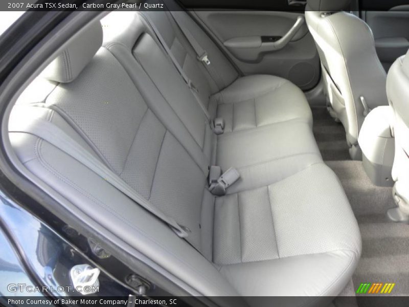 Carbon Gray Pearl / Quartz 2007 Acura TSX Sedan
