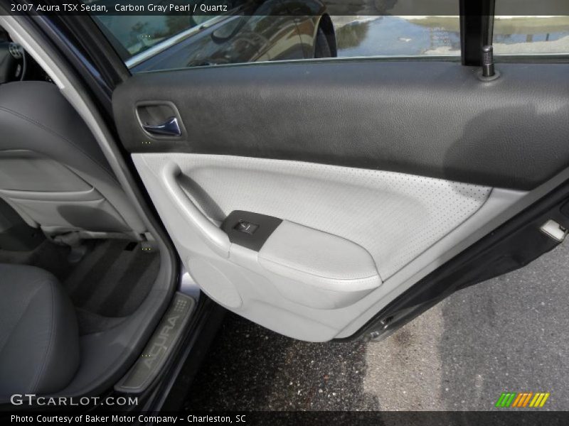Carbon Gray Pearl / Quartz 2007 Acura TSX Sedan