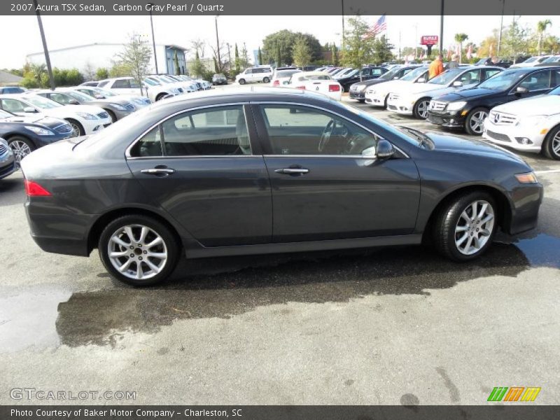 Carbon Gray Pearl / Quartz 2007 Acura TSX Sedan