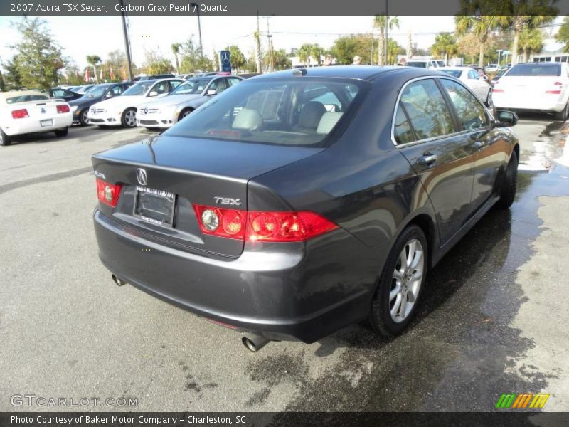 Carbon Gray Pearl / Quartz 2007 Acura TSX Sedan