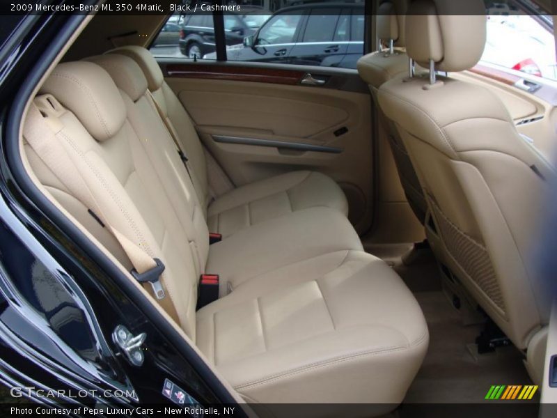 Black / Cashmere 2009 Mercedes-Benz ML 350 4Matic