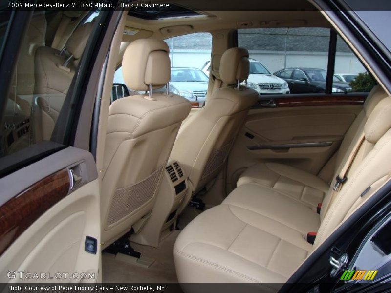 Black / Cashmere 2009 Mercedes-Benz ML 350 4Matic