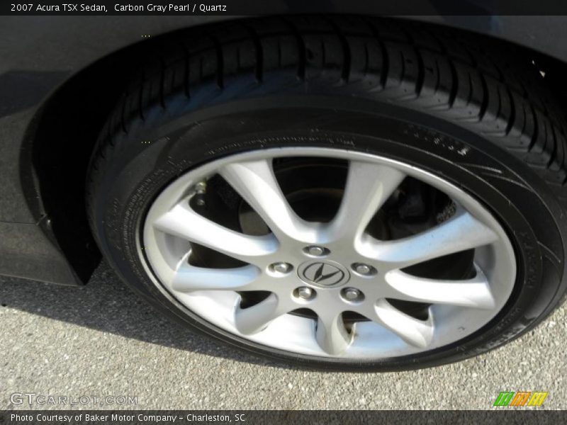 Carbon Gray Pearl / Quartz 2007 Acura TSX Sedan