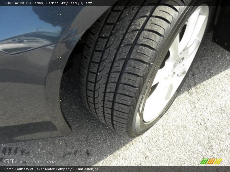 Carbon Gray Pearl / Quartz 2007 Acura TSX Sedan