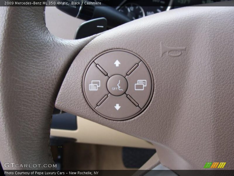 Black / Cashmere 2009 Mercedes-Benz ML 350 4Matic
