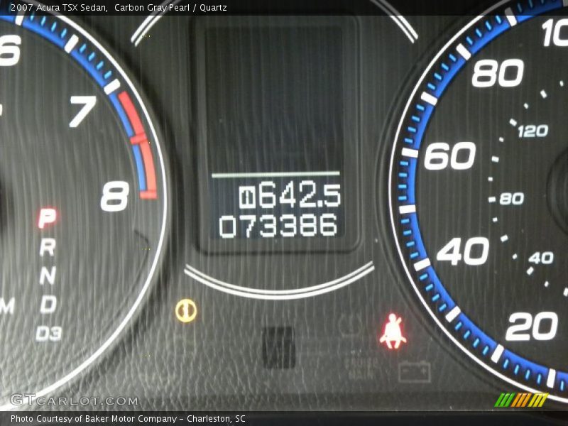 Carbon Gray Pearl / Quartz 2007 Acura TSX Sedan