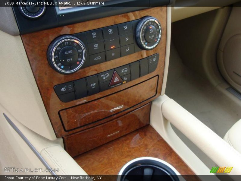 Black / Cashmere 2009 Mercedes-Benz ML 350 4Matic