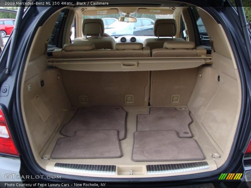 Black / Cashmere 2009 Mercedes-Benz ML 350 4Matic