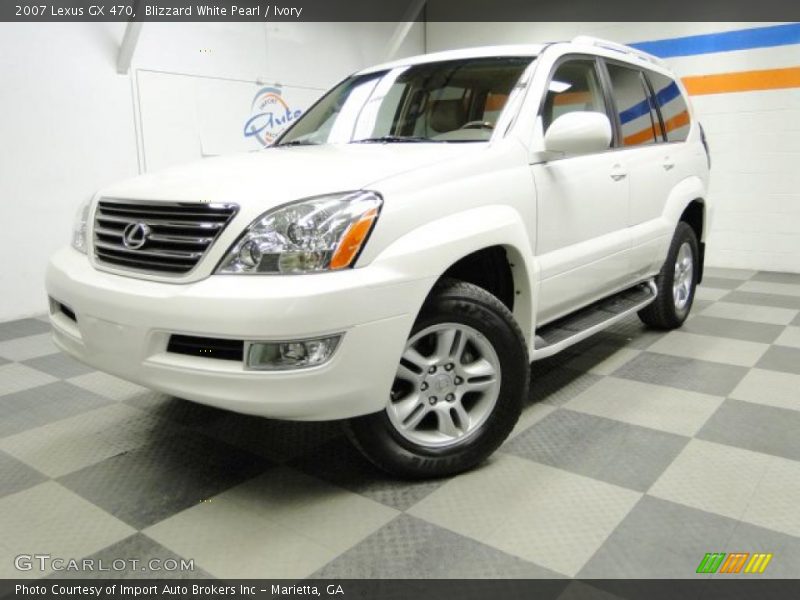 Blizzard White Pearl / Ivory 2007 Lexus GX 470