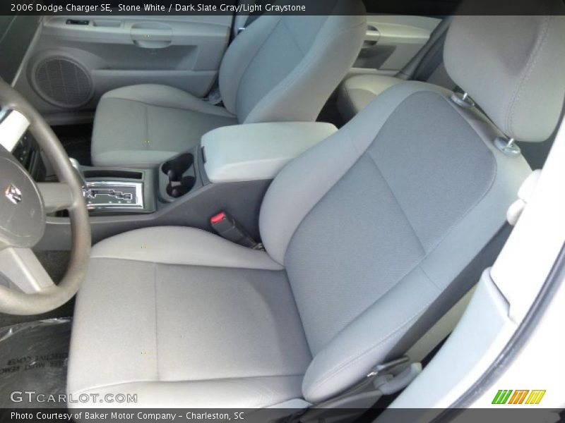 Stone White / Dark Slate Gray/Light Graystone 2006 Dodge Charger SE