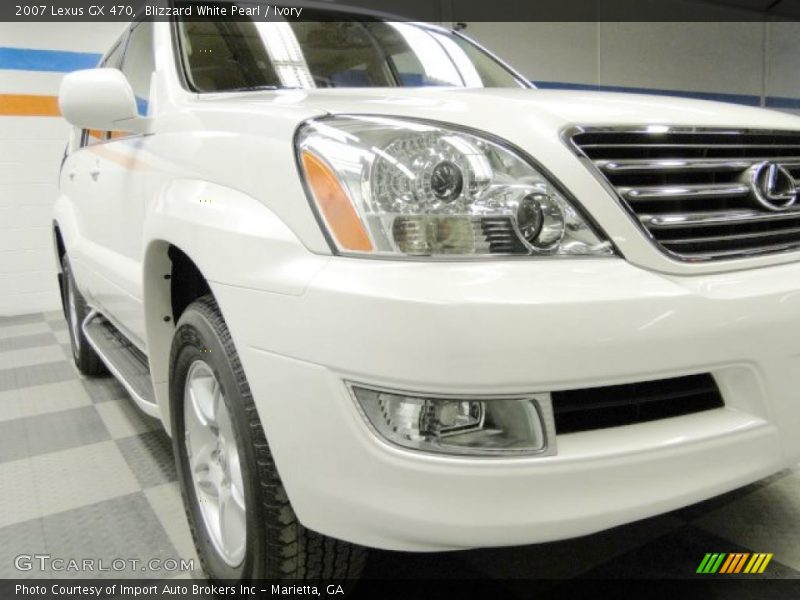 Blizzard White Pearl / Ivory 2007 Lexus GX 470