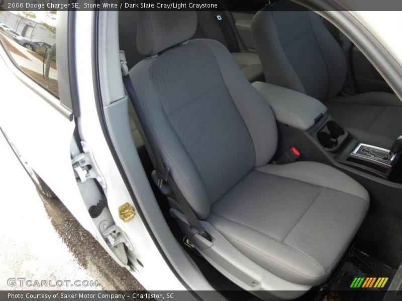 Stone White / Dark Slate Gray/Light Graystone 2006 Dodge Charger SE
