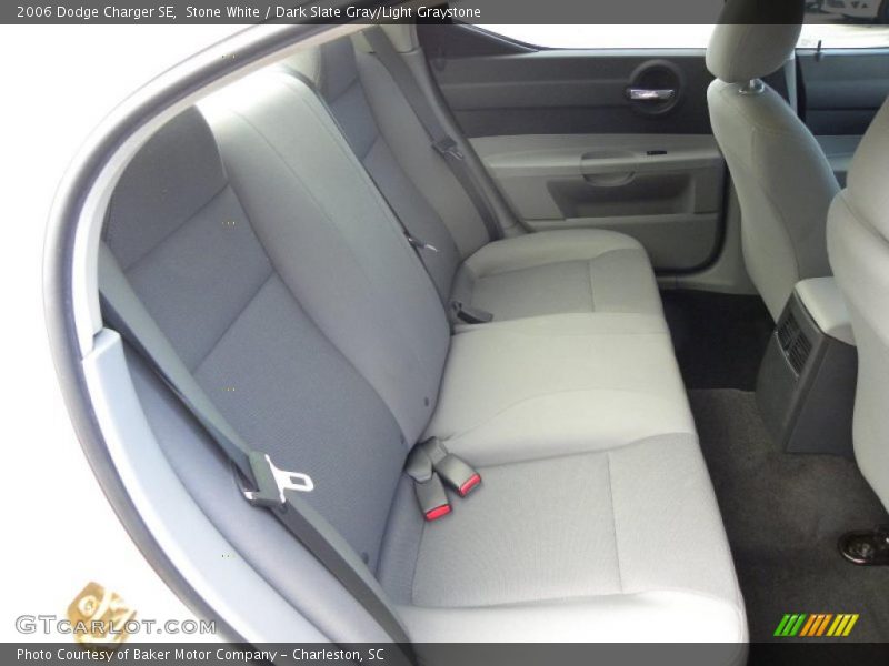 Stone White / Dark Slate Gray/Light Graystone 2006 Dodge Charger SE
