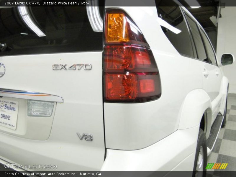 Blizzard White Pearl / Ivory 2007 Lexus GX 470