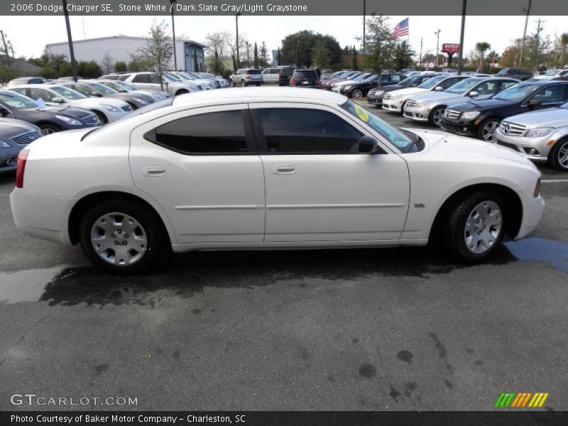 Stone White / Dark Slate Gray/Light Graystone 2006 Dodge Charger SE