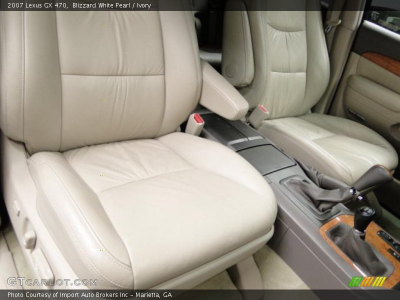 Blizzard White Pearl / Ivory 2007 Lexus GX 470