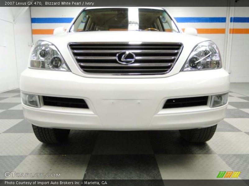 Blizzard White Pearl / Ivory 2007 Lexus GX 470