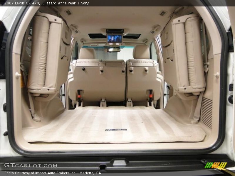 Blizzard White Pearl / Ivory 2007 Lexus GX 470