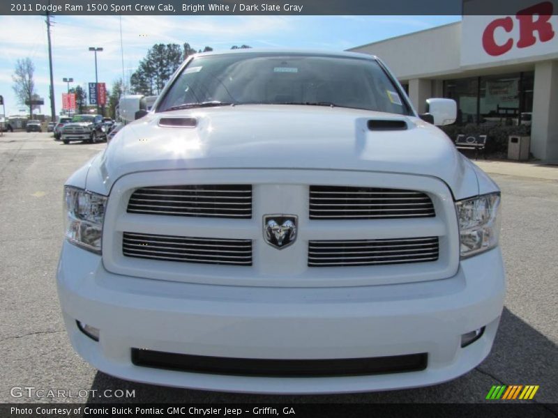 Bright White / Dark Slate Gray 2011 Dodge Ram 1500 Sport Crew Cab