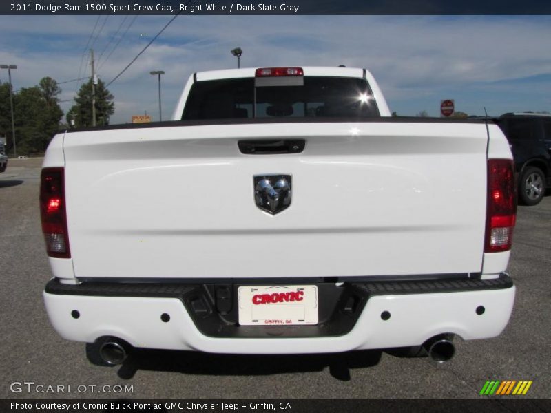 Bright White / Dark Slate Gray 2011 Dodge Ram 1500 Sport Crew Cab