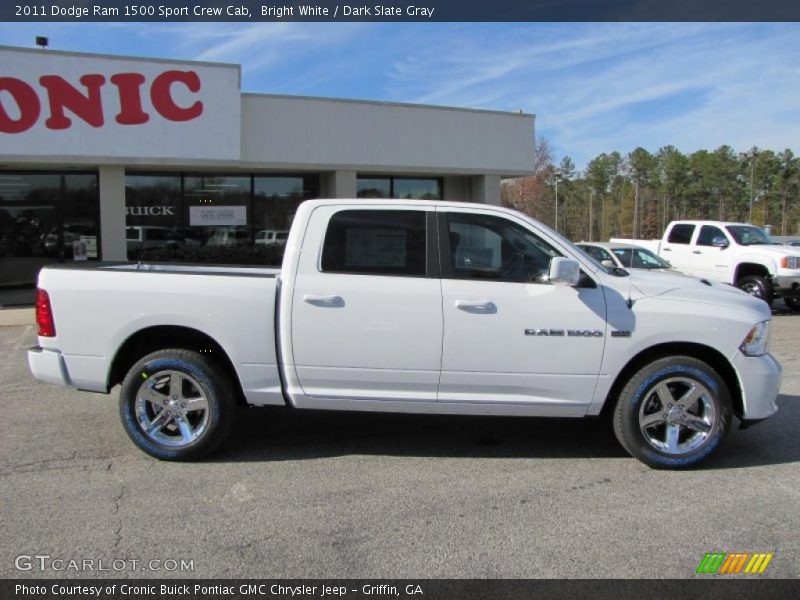 Bright White / Dark Slate Gray 2011 Dodge Ram 1500 Sport Crew Cab