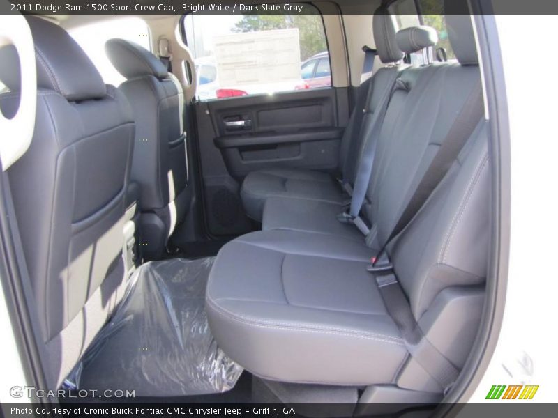 Bright White / Dark Slate Gray 2011 Dodge Ram 1500 Sport Crew Cab