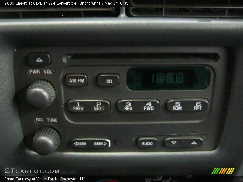 Controls of 2000 Cavalier Z24 Convertible