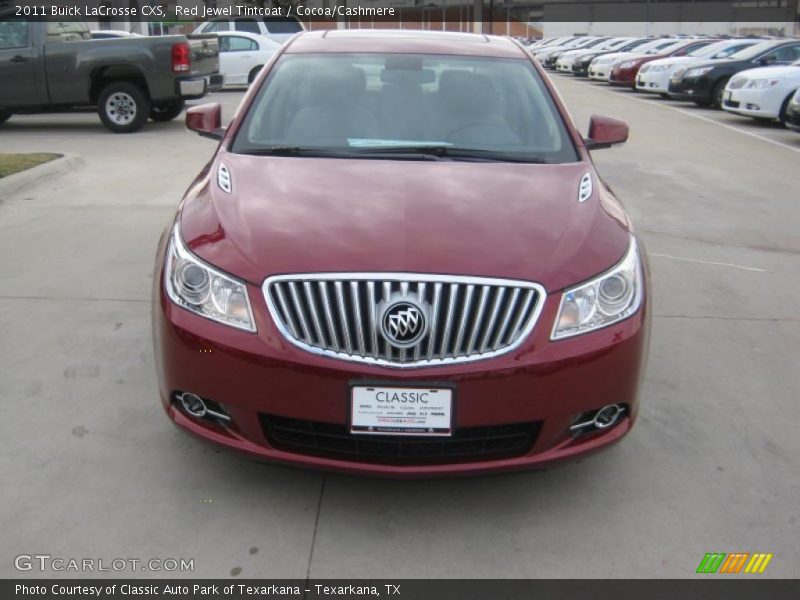 Red Jewel Tintcoat / Cocoa/Cashmere 2011 Buick LaCrosse CXS