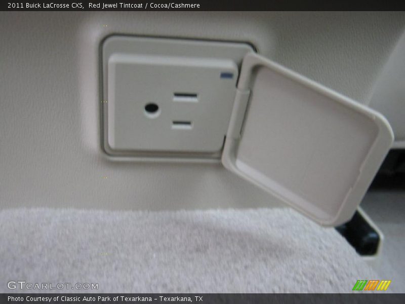 Red Jewel Tintcoat / Cocoa/Cashmere 2011 Buick LaCrosse CXS