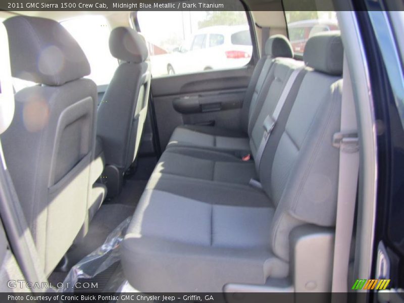  2011 Sierra 1500 Crew Cab Dark Titanium Interior