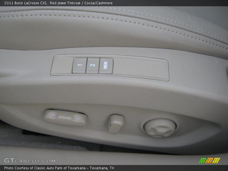 Red Jewel Tintcoat / Cocoa/Cashmere 2011 Buick LaCrosse CXS