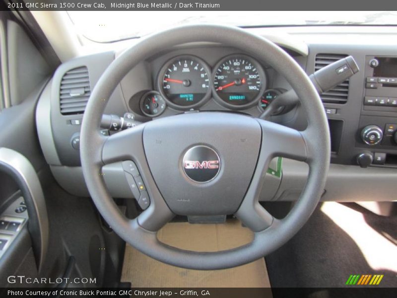  2011 Sierra 1500 Crew Cab Steering Wheel
