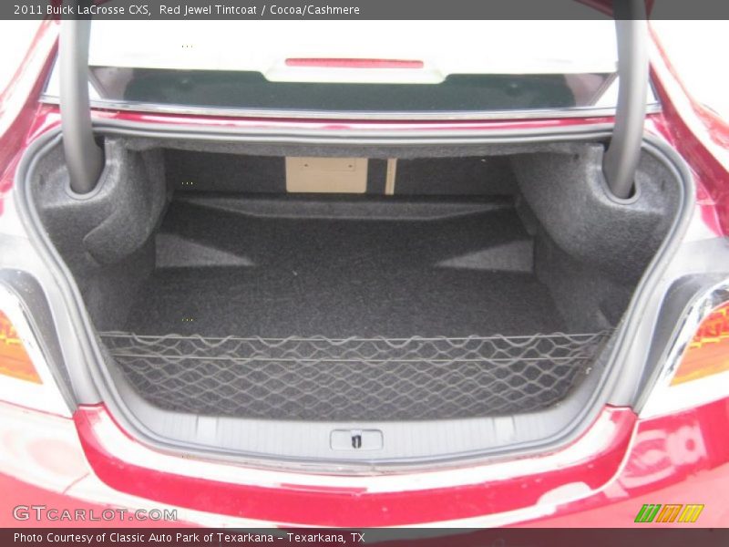  2011 LaCrosse CXS Trunk