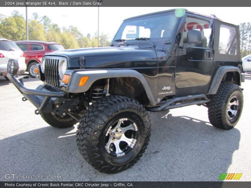 Black / Dark Slate Gray 2004 Jeep Wrangler SE 4x4
