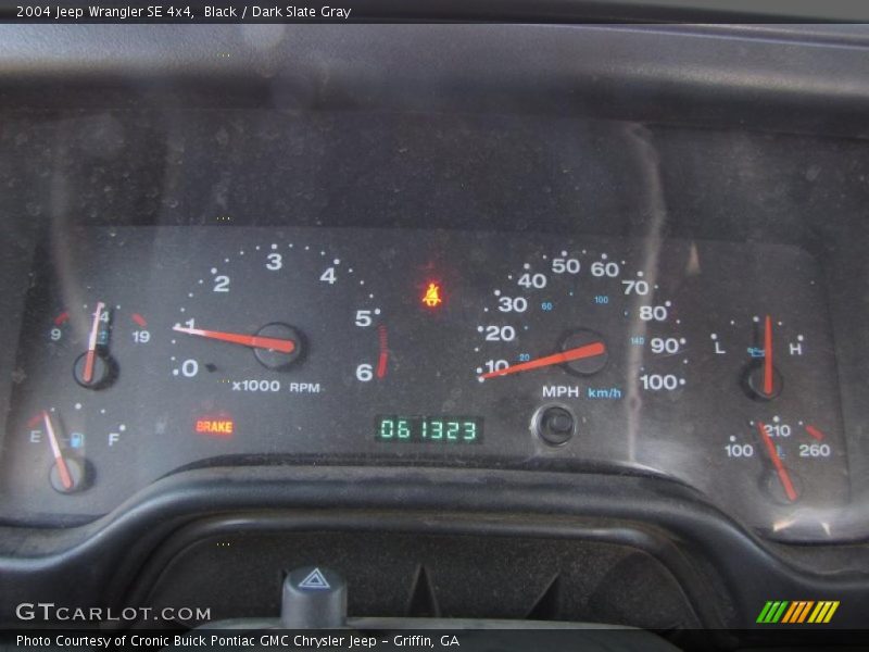 Black / Dark Slate Gray 2004 Jeep Wrangler SE 4x4